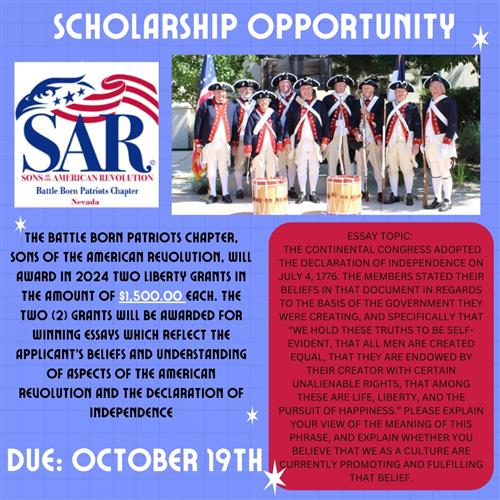 Sar scholarship
